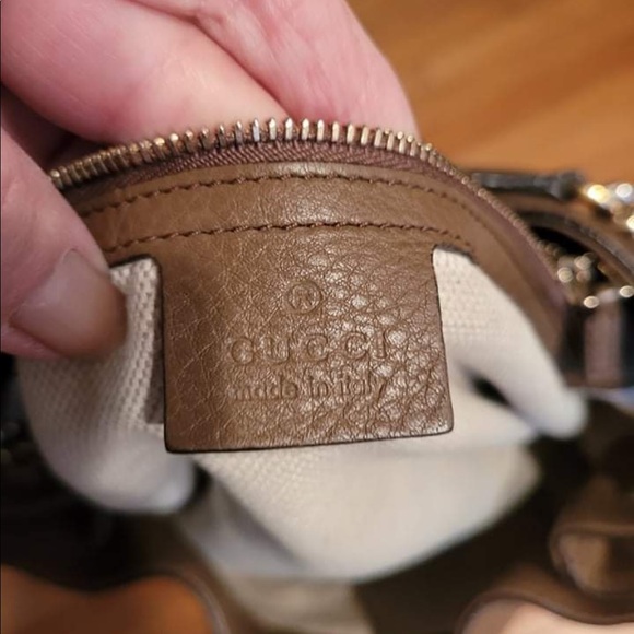 Gucci Soho chain medium brown calfskin leather tote - Picture 5 of 13